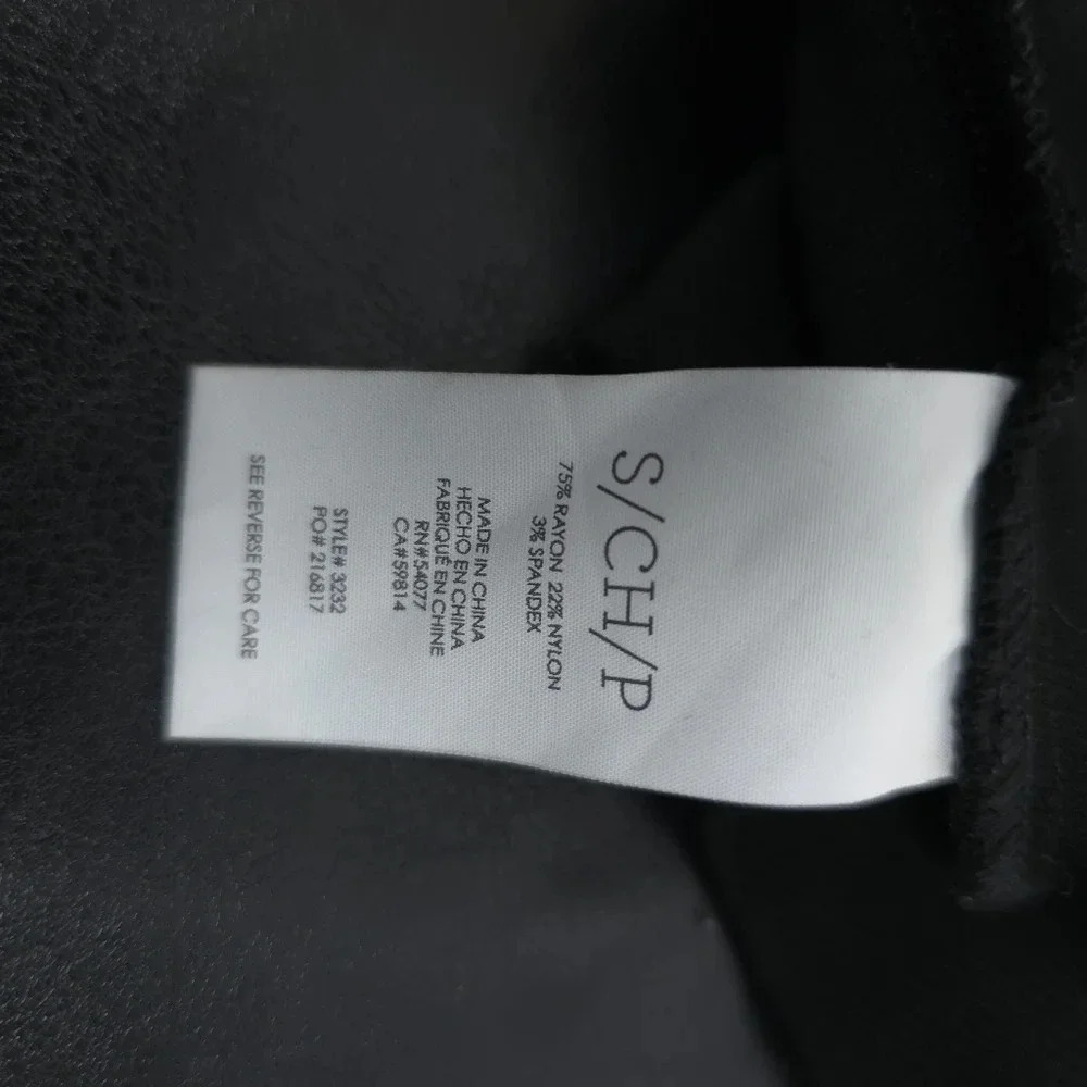 Cabi style 3232 Osaka utility top 3/4 sleeve blouse black - Picture 10 of 11